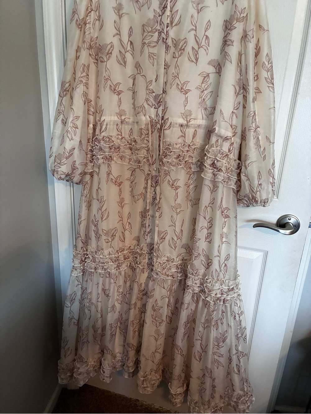 Like new dainty jewels maxi floral dress